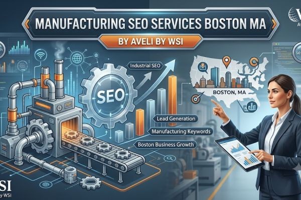Manufacturing SEO Services Boston MA & AI Consulting Service Boston for Manufacturing Companies - Aveli By WSI