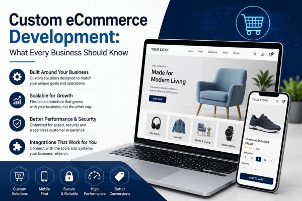 Custom eCommerce Development: What Every Business Should Know