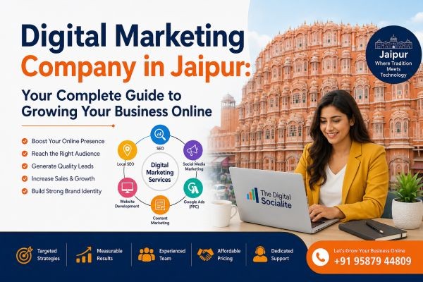 Digital Marketing Company in Jaipur: Your Complete Guide to Growing Your Business Online