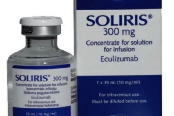 Why is this eculizumab injection used to treat rare immune and blood disorders?