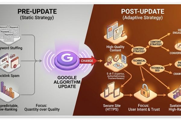 How Google Algorithm Updates Impact SEO Strategies