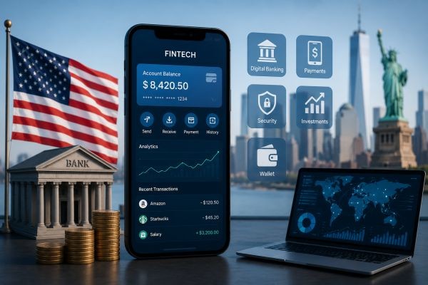 Top-Rated Fintech App Development Companies in the USA