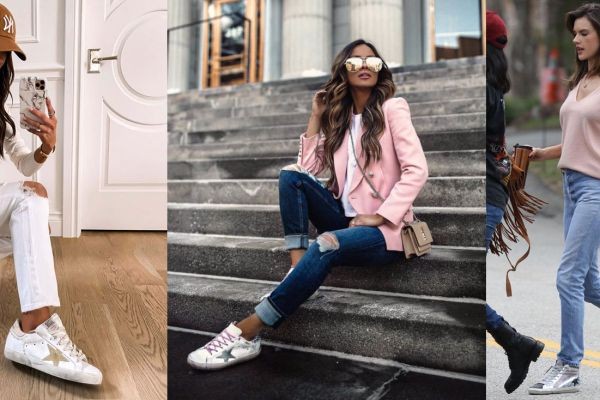 the red carpet is Golden Goose an entirely different