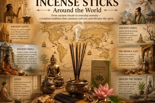 The History and Origins of Incense Sticks Around the World