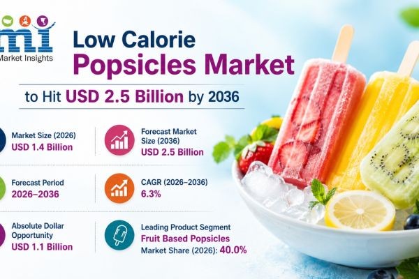 Low Calorie Popsicles Market to Hit USD 2.5 Billion by 2036