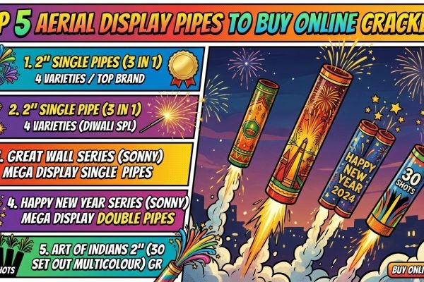 Top 5 Aerial Display Pipes to Buy Online Crackers