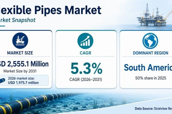 Flexible Pipes Market Share Landscape Evolves as Demand Reaches USD 2,555.1 Million by 2031