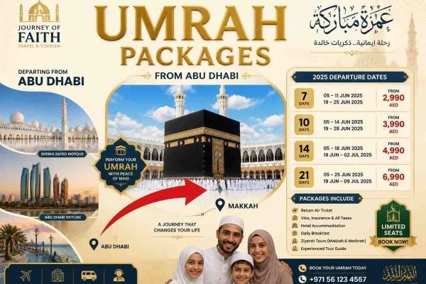 Umrah Packages from Abu Dhabi: How to Choose the Right Package for a Peaceful Pilgrimage | Al Nomadi