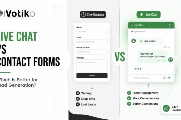 Live Chat vs Contact Forms: Which Is Better for Lead Generation?