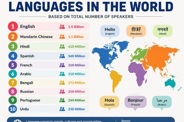 Top Languages To Learn From The Most Popular Languages In The World