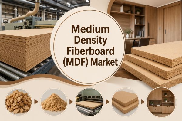 Medium Density Fiberboard (MDF) Industry Market Share, CAGR, and Regional Demand to 2034