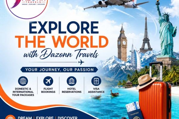 Dazonn Travels – Your Reliable Partner for Unforgettable Domestic and International Holidays