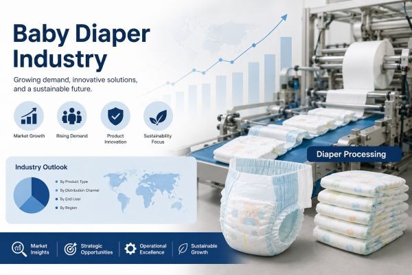 North America Baby Diaper Market Trends & Growth Analysis: Industry Projections to 2034