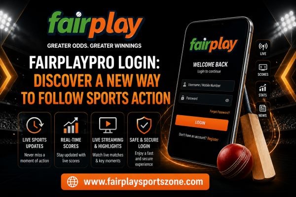 Fairplaypro Login: Discover a New Way to Follow Sports Action
