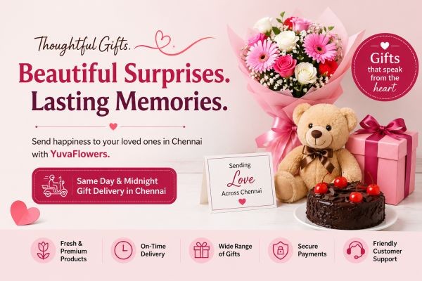 Best Online Flower Delivery in Chennai for Birthdays, Anniversaries, and Special Days