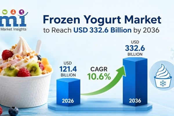 Global Frozen Yogurt Market to Reach USD 332.6 Billion by 2036 Driven by Experiential Snacking, Non-Dairy Base Innovation, and Supermarket Cold-Chain ..