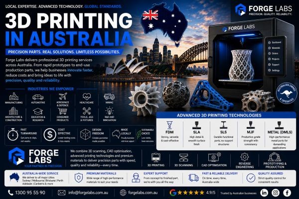 3D Printing in Australia: Advancing Engineering and Manufacturing with Additive Technology