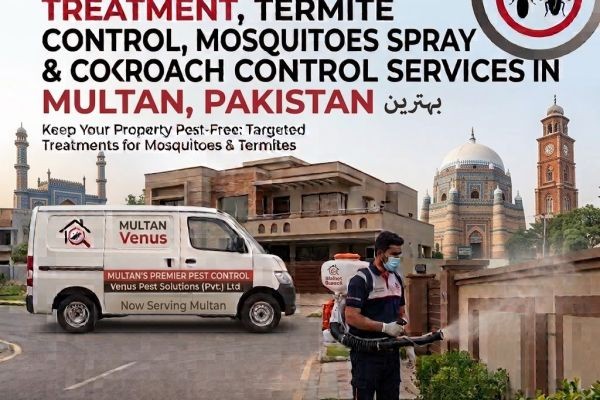 Professional Termite Treatment, Termite Control, Mosquitoes Spray & Cockroach Control in Multan, Pakistan