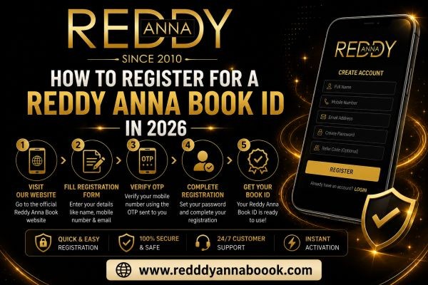 How to Register for a Reddy Anna Book ID in 2026