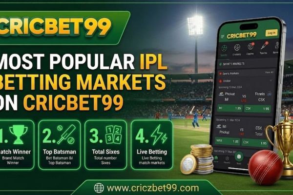 What Are the Most Popular IPL Betting Markets on Cricbet99?