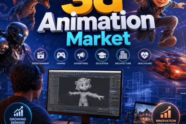 How Is the 3D Animation Market Bringing Digital Worlds to Life?