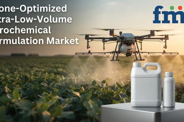 Drone-Optimized Ultra-Low-Volume Agrochemical Formulation Market to Soar to $3.8 Billion by 2036, Driven by Sustainable Crop Protection