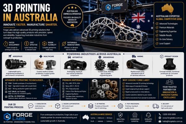 3D Printing in Australia: Building a More Agile Manufacturing Industry