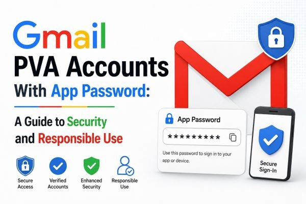 Gmail PVA Accounts With App Password: A Guide to Security and Responsible Use