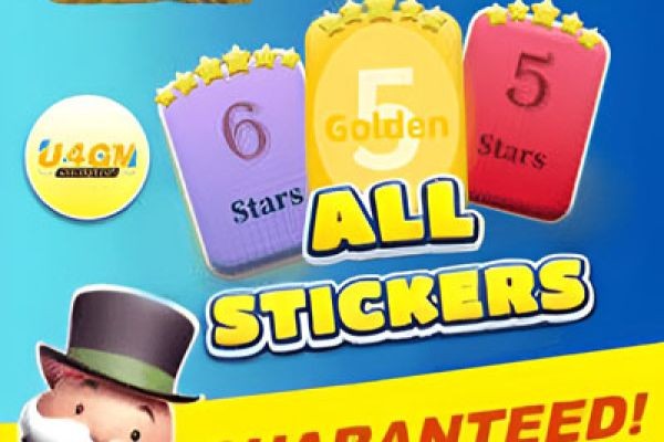 Complete Monopoly GO Sets Faster with 6-Star Stickers from U4GM