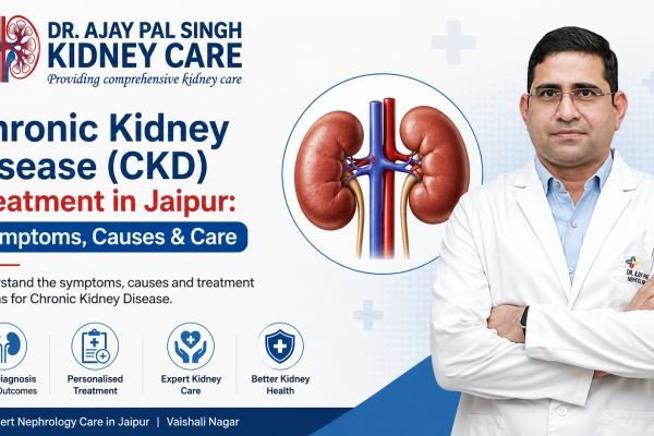 Chronic Kidney Disease (CKD) Treatment in Jaipur: Symptoms, Causes & Care