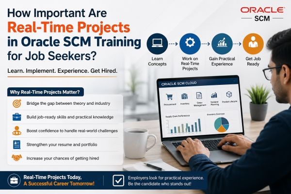 How Important Are Real-Time Projects in Oracle SCM Training for Job Seekers?