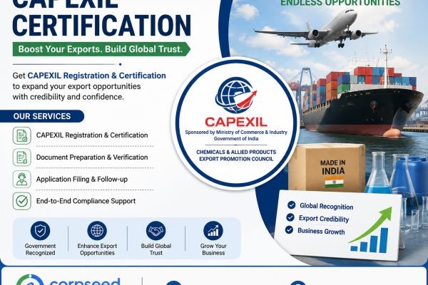CAPEXIL Certification: Don’t Miss Export Benefits—Apply Now