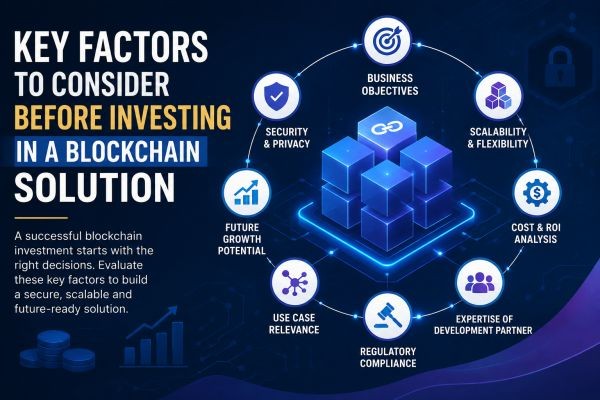 Key Factors to Consider Before Investing in a Blockchain Solution