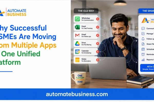 Why Successful MSMEs Are Moving From Multiple Apps to One Unified Platform