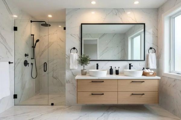 Modern Matte Black Bathroom Accessories in India