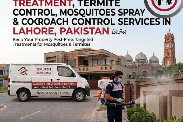 Professional Termite Treatment, Termite Control, Mosquitoes Spray & Cockroach Control in Lahore, Pakistan