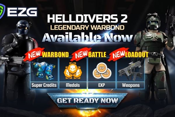 Instant Helldivers 2 Super Credits For Legendary Warbond | EZG.com