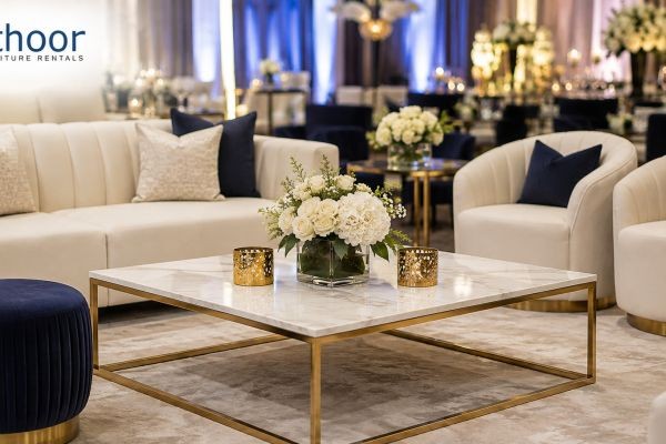 Why Coffee Table Rental in Dubai Is Perfect for Weddings and Corporate Events