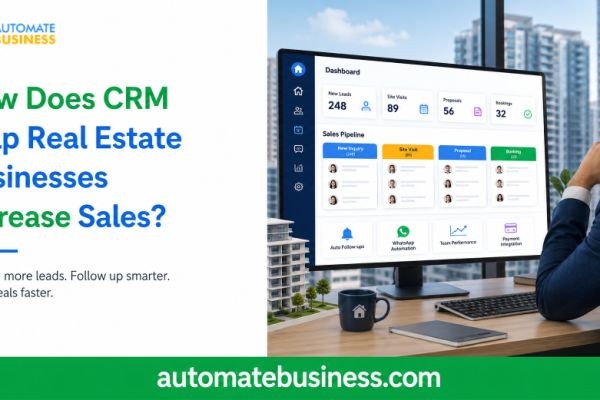 How Does CRM Help Real Estate Businesses Increase Sales?