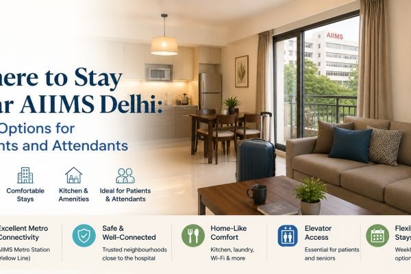 Where to Stay Near AIIMS Delhi: Best Options for Patients and Attendants