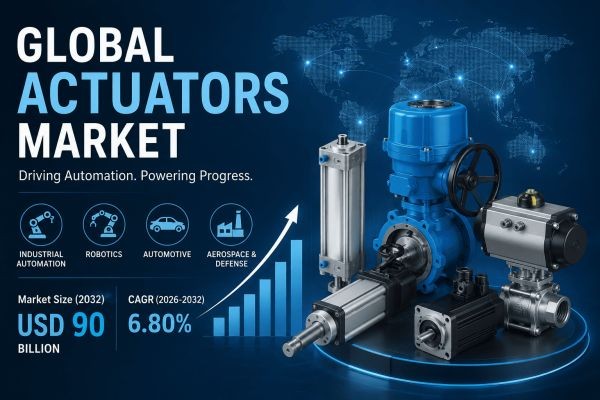 Global Actuators Market Size and Forecast Through 2032