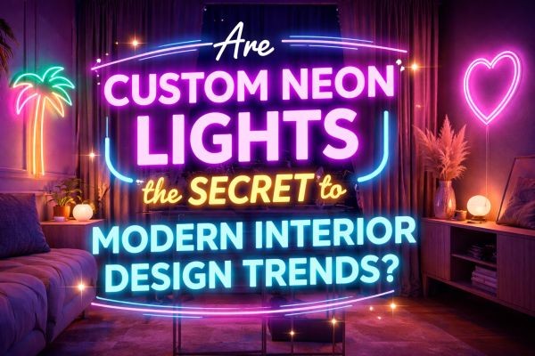 How to Choose the Best Custom Neon Lights for Your Space?