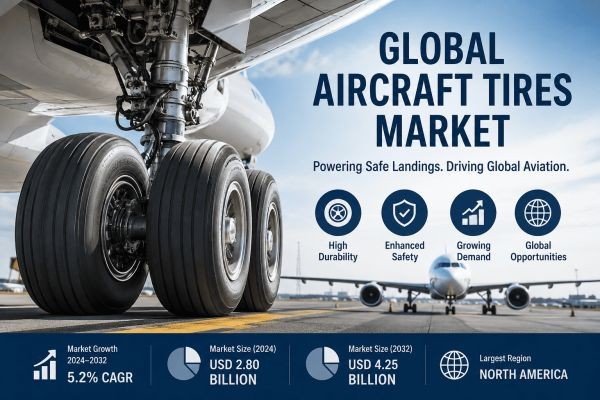 Global Aircraft Tires Market: Key Growth Factors & Forecast