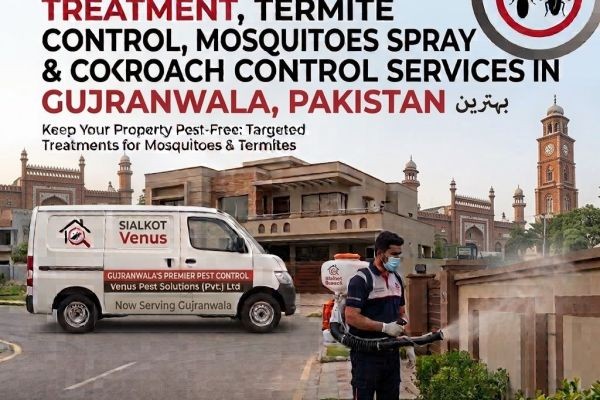 Professional Termite Treatment, Termite Control, Mosquitoes Spray & Cockroach Control in Gujranwala, Pakistan