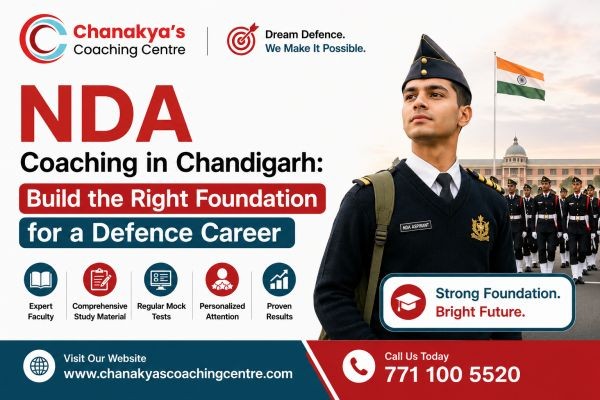 NDA Coaching in Chandigarh: Build the Right Foundation for a Defence Career