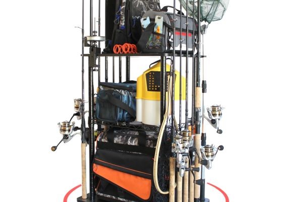 The Architecture of Mobile Tackle Integration: Inside the 12-Rod Fishing Tackle & Gear Storage Cart