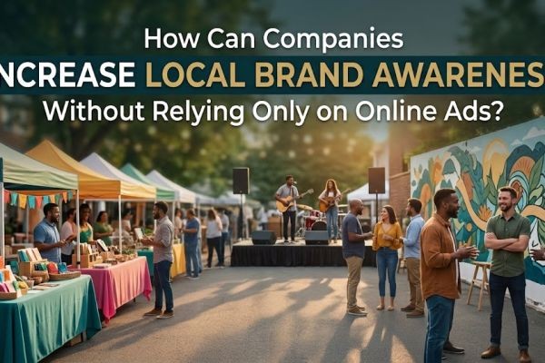How Can Companies Increase Local Brand Awareness Without Relying Only on Online Ads?