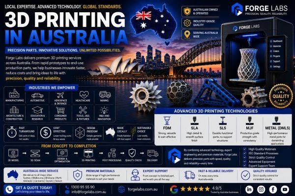 3D Printing in Australia: Driving Manufacturing Innovation Across Every Industry