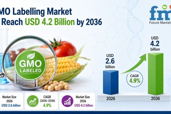 GMO Labelling Market to Reach USD 4.2 Billion by 2036 Driven by Regulatory Compliance, Digital Disclosure Infrastructure, and NGT Gene-Editing Thresho..