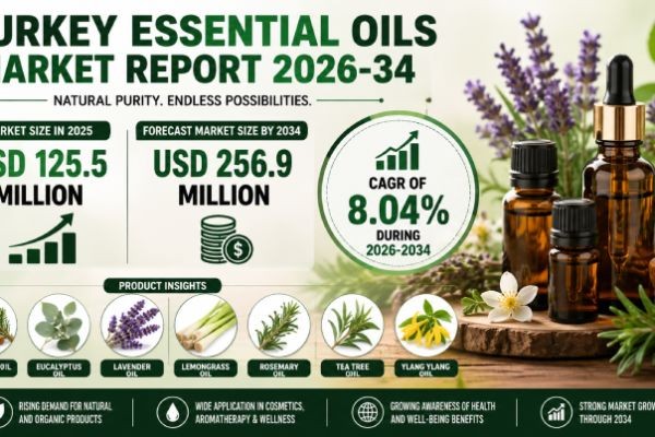 Turkey Essential Oils Market: Growth, Trends and Forecast 2026-2034